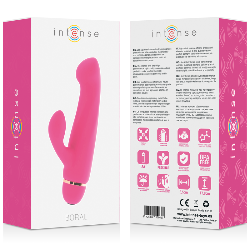 Boral 20 speed pink silicone