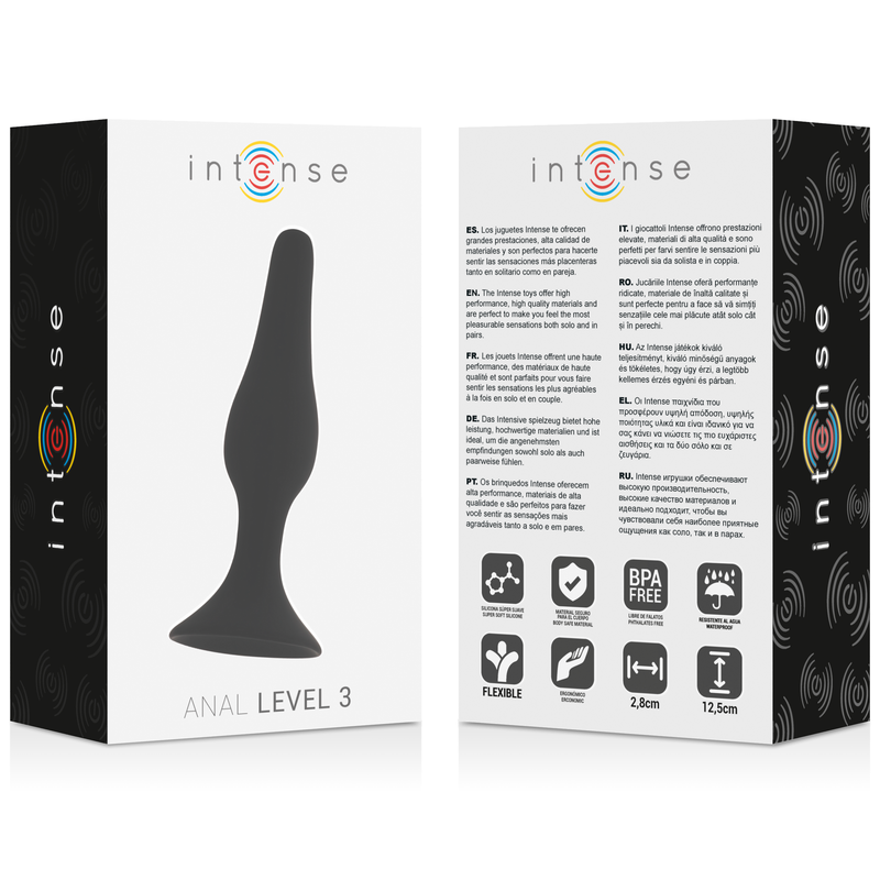 Anal level 3 12.5cm black