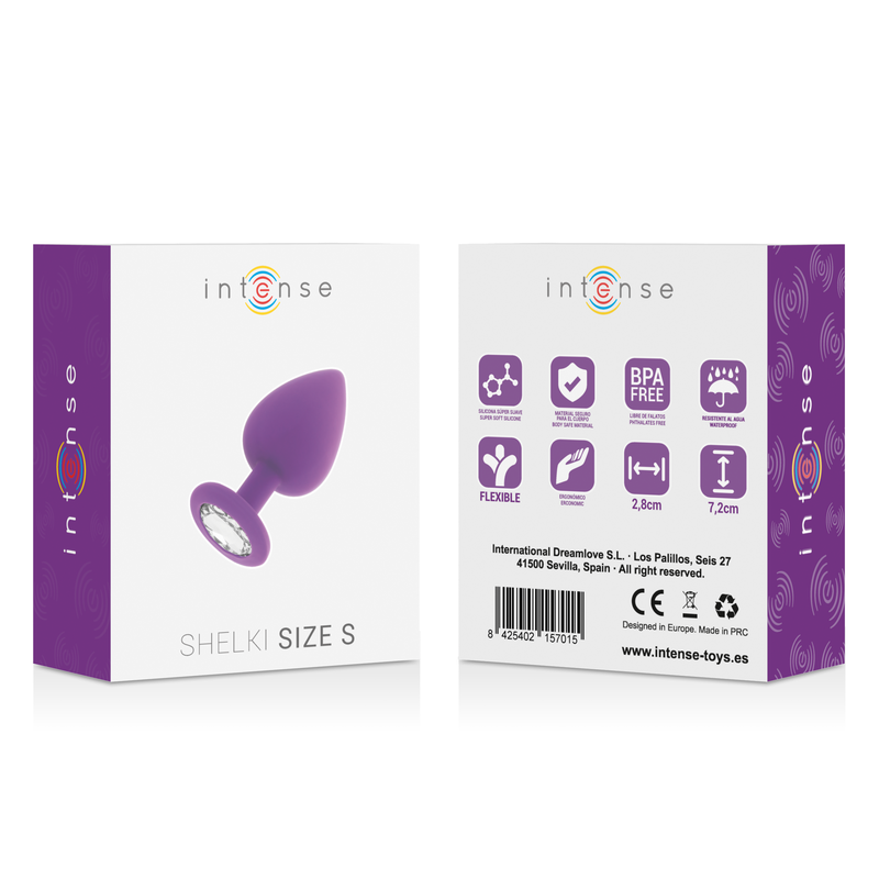 Shelki's lilac anal plug