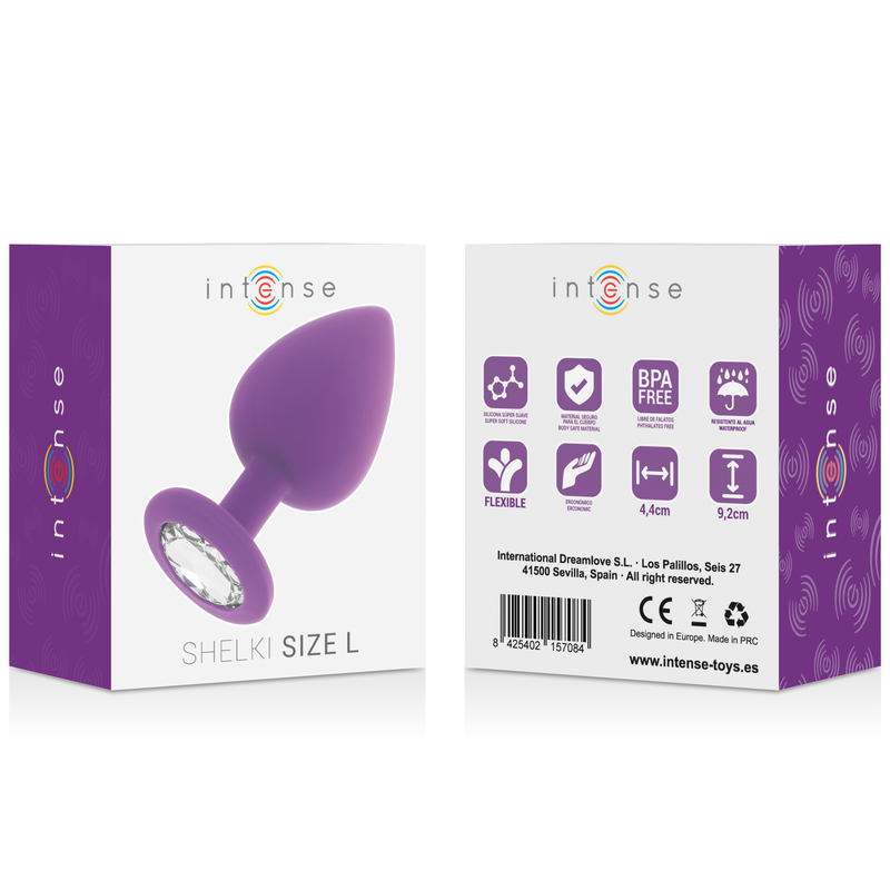 Shelki the lilac anal plug