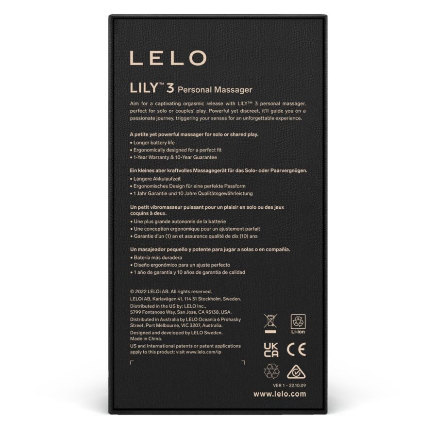 Lily 3 personal massager - green water