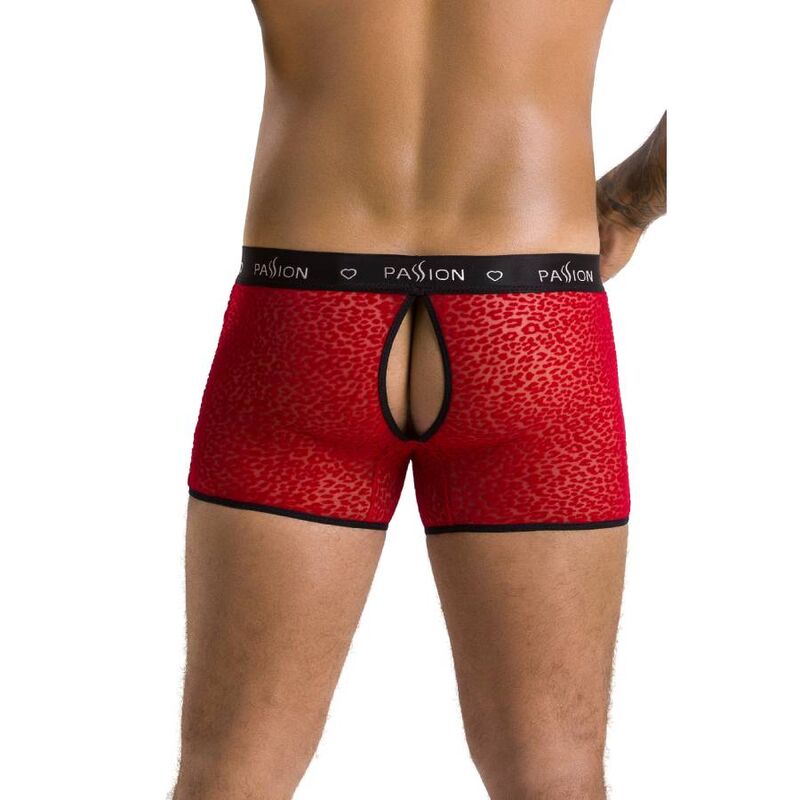 046 red parker shorts l/xl