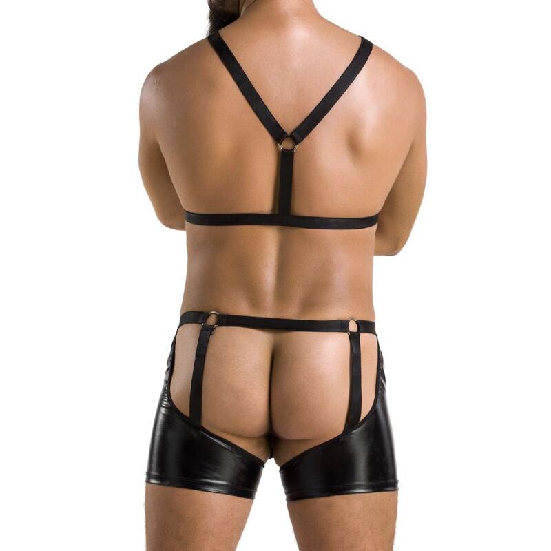 047 set aron negro s/m