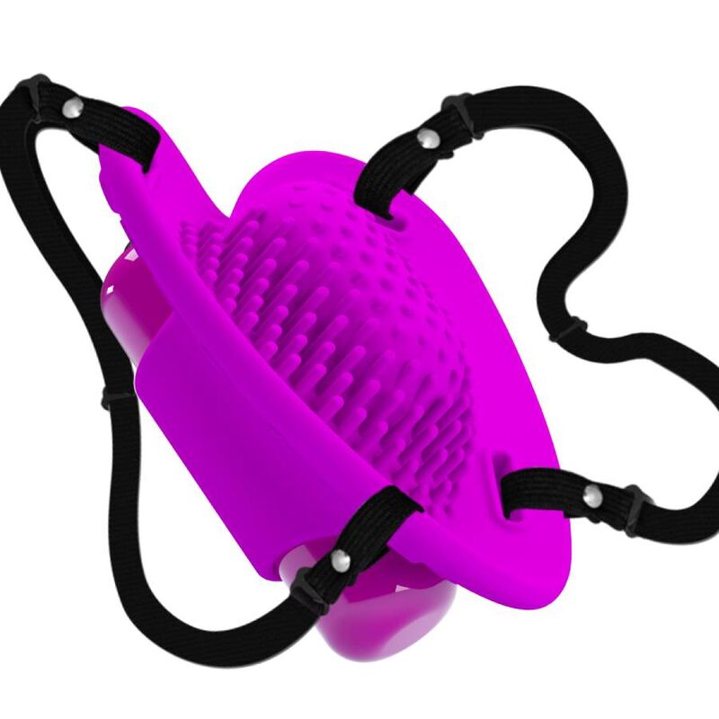 Heartbeat Clitoris Massager 10 Vibration Modes Purple