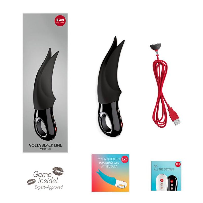 Volta Black Line Clitoral Vibrator