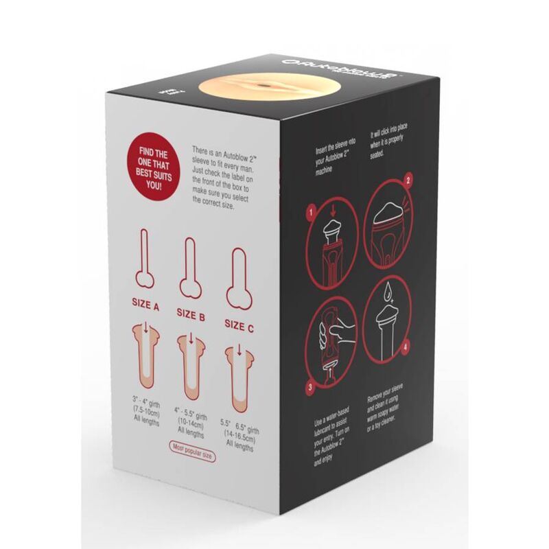 2+ vagina sleeve size b
