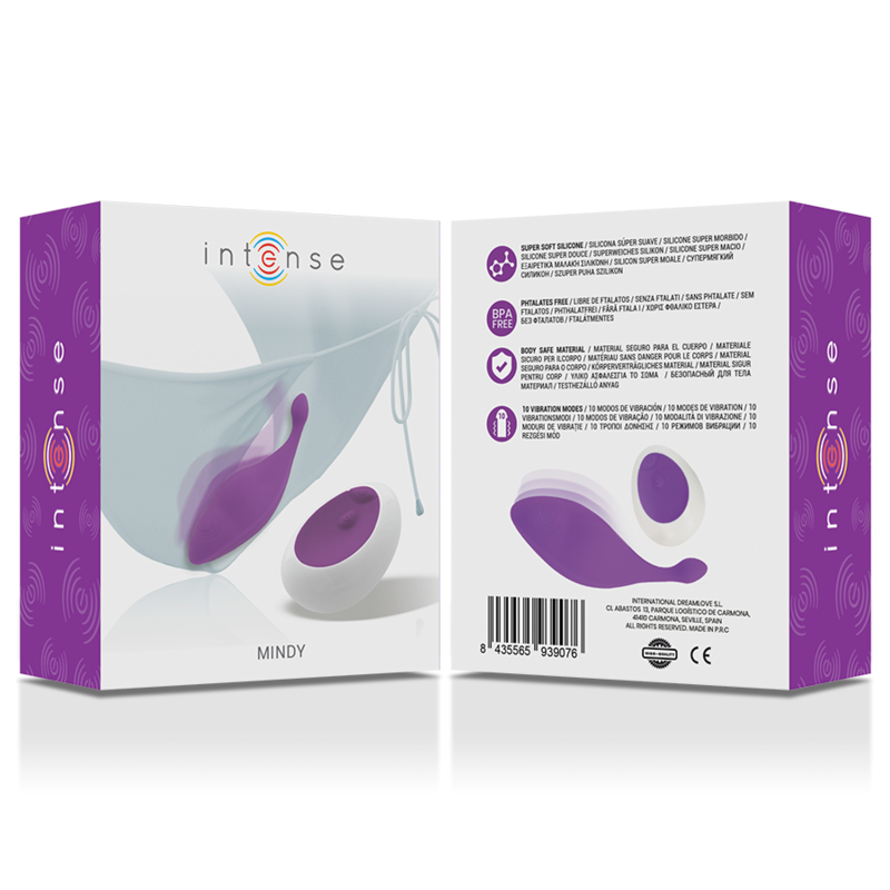 Mindy Panty Purple Remote Control