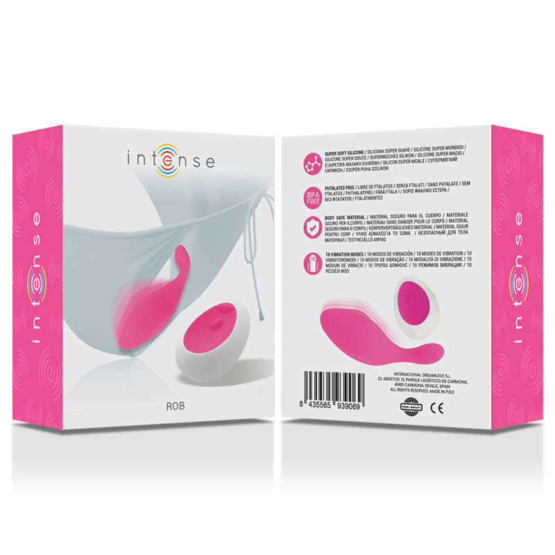 Rob panty remote control pink