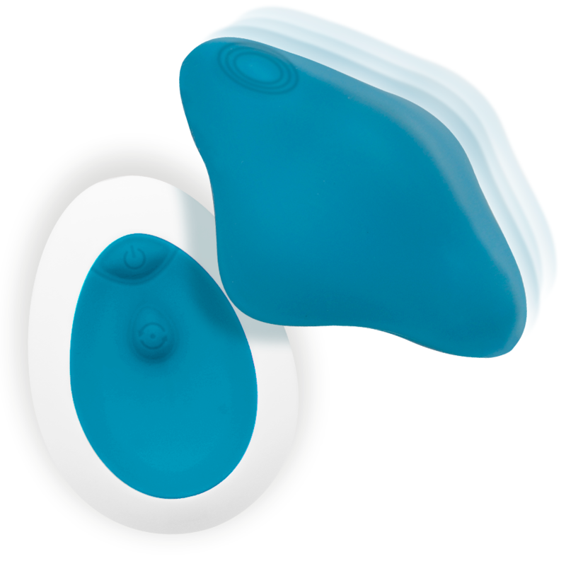 Samantha panty remote control blue