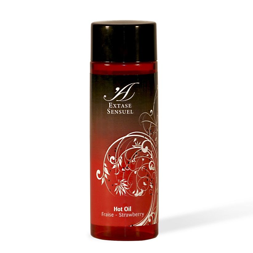 Huile stimulante chaleur fraise 100 ml