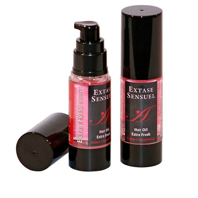 Huile de massage effet fraise extra fraîche 30 ml