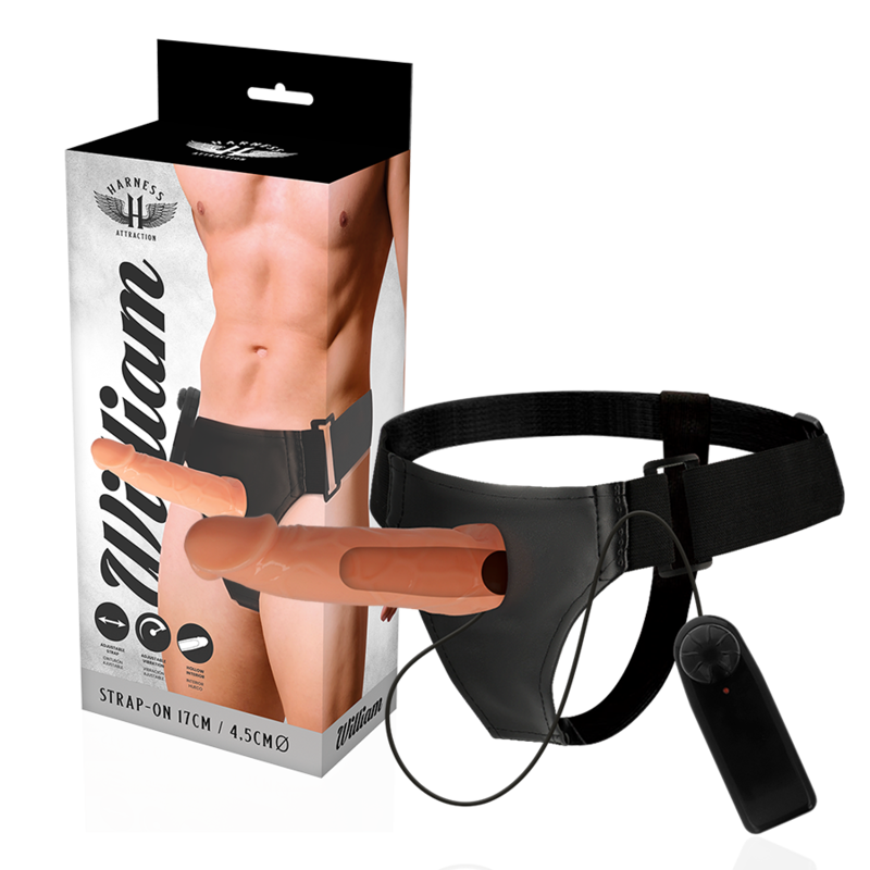 Willian hollow rnes avec vibrateur 17 cm -o- 4.5 cm