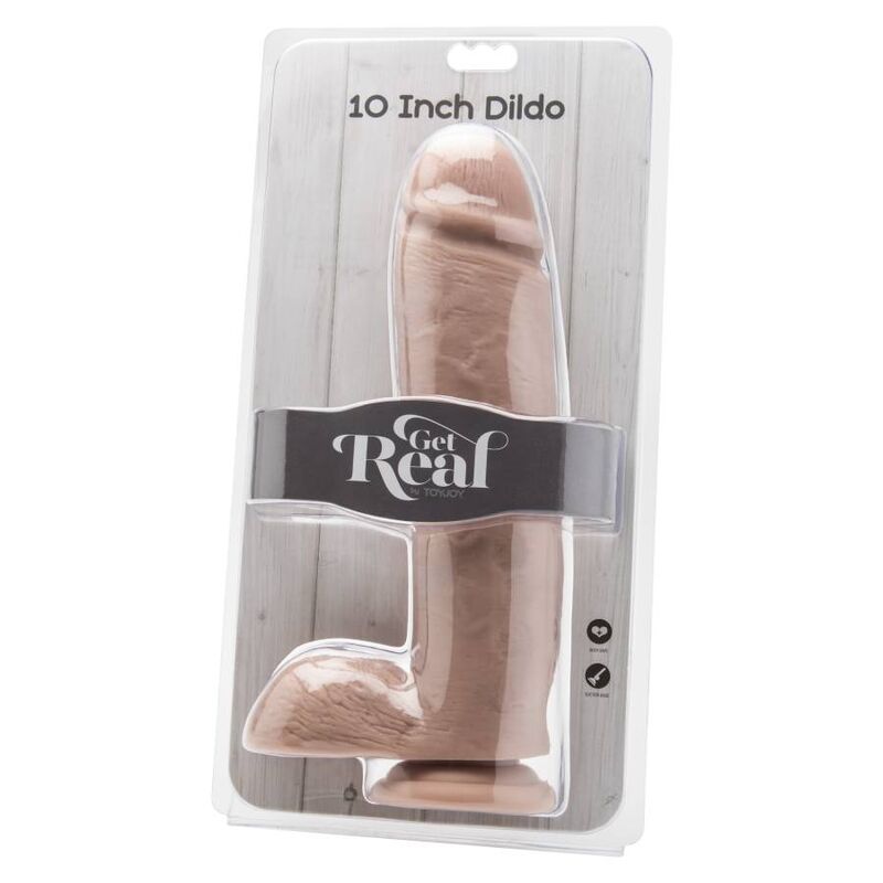 25.5 cm dildo with leather balls