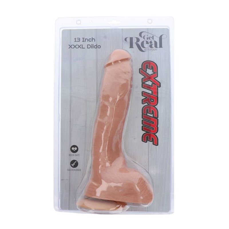 Gode extreme xxxl 34 cm peau