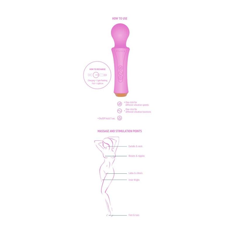 The fuchsia personal wand