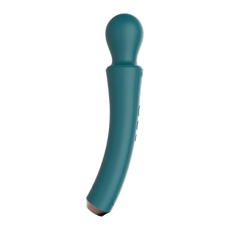 The green curved wand