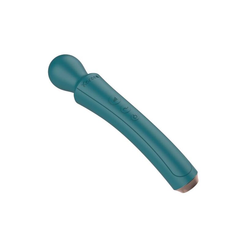 The green curved wand