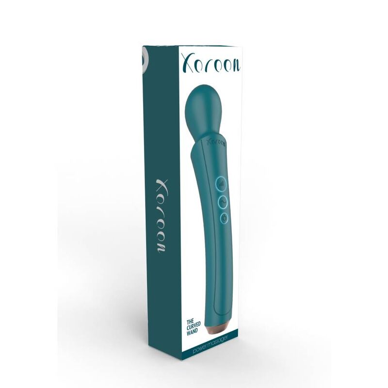 The green curved wand