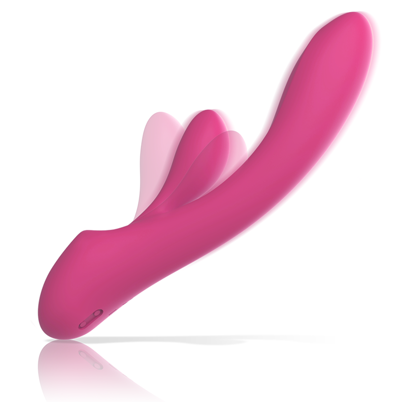 Luigi Rabbit Vibrator Liquid Silicone Pink