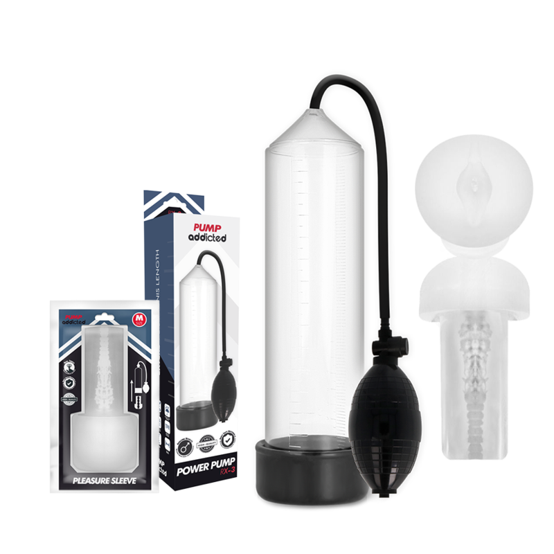 Rx3 transparent with pleasure sleeve