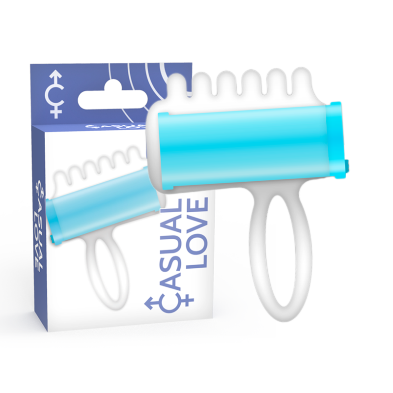 Blue finger stimulator