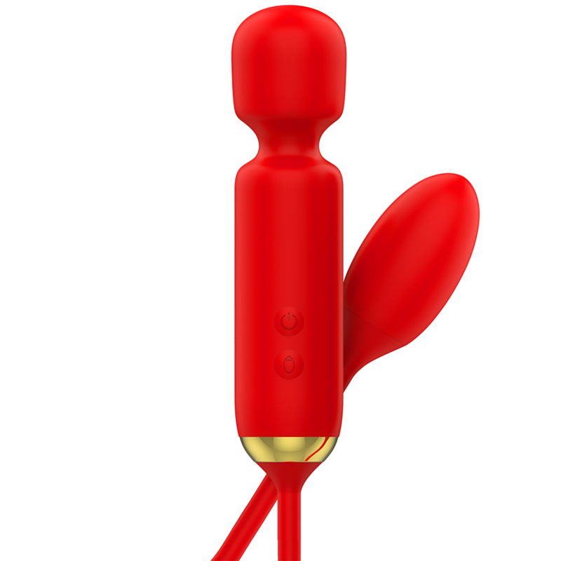 Toscana Double Pleasure Wand + Vibrating Egg