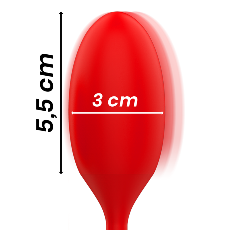 Toscana Double Pleasure Wand + Vibrating Egg