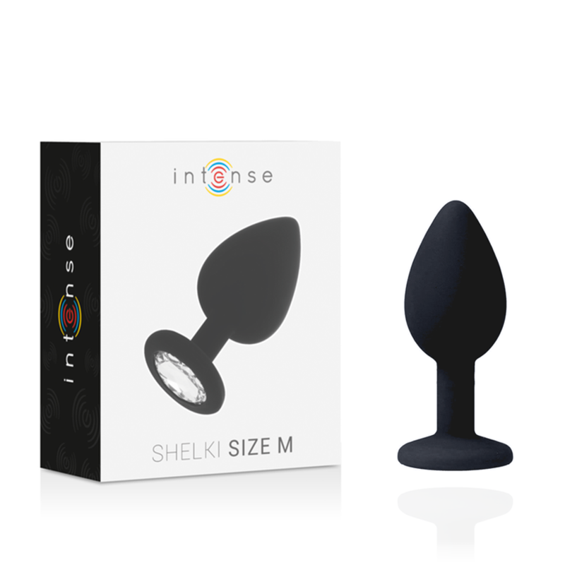 Shelki M black anal plug