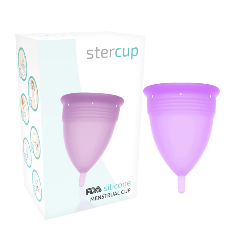 FDA Silicone Menstrual Cup Lilac - Size S
