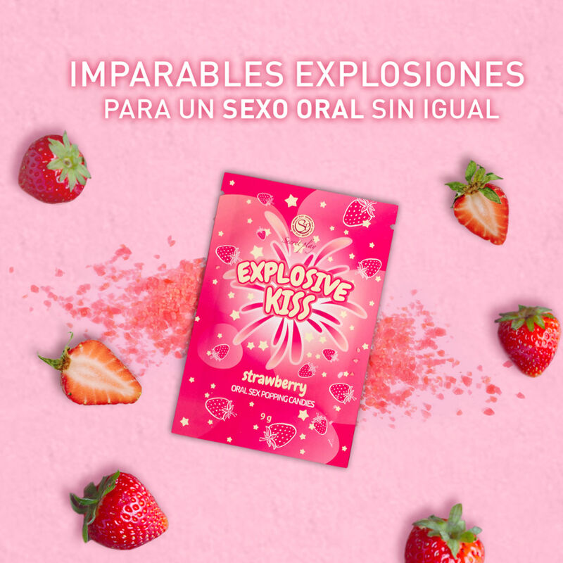 Bonbons explosifs à la fraise