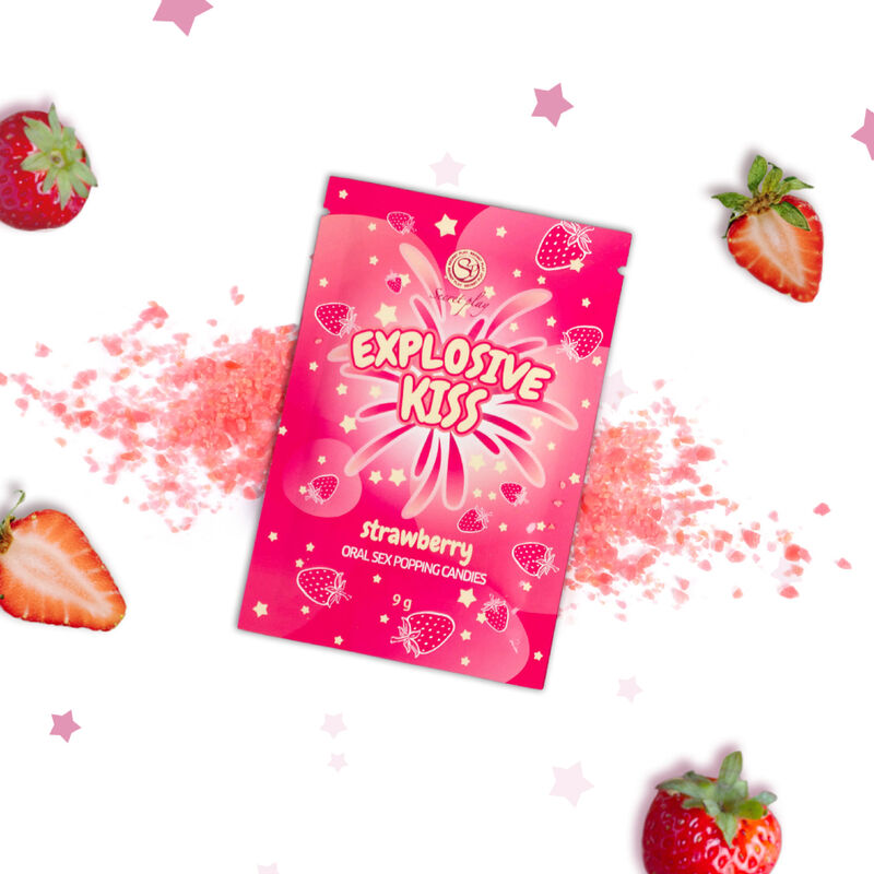 Bonbons explosifs à la fraise