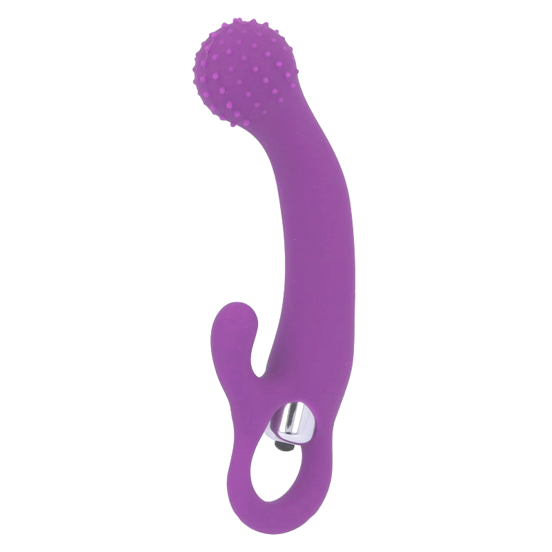 Vibrating silicone naila lilac