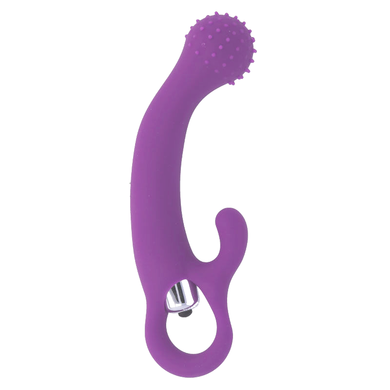 Vibrating silicone naila lilac