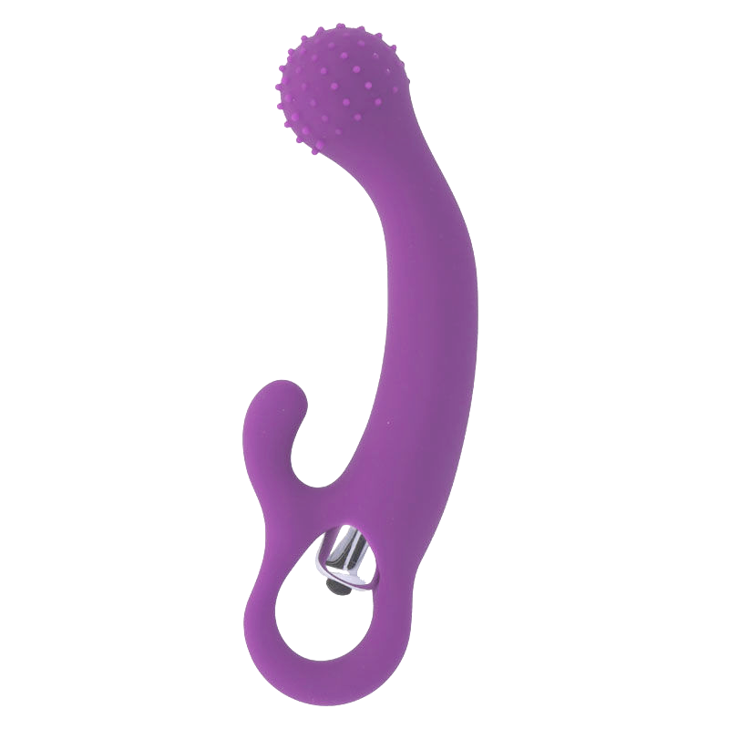 Vibrating silicone naila lilac