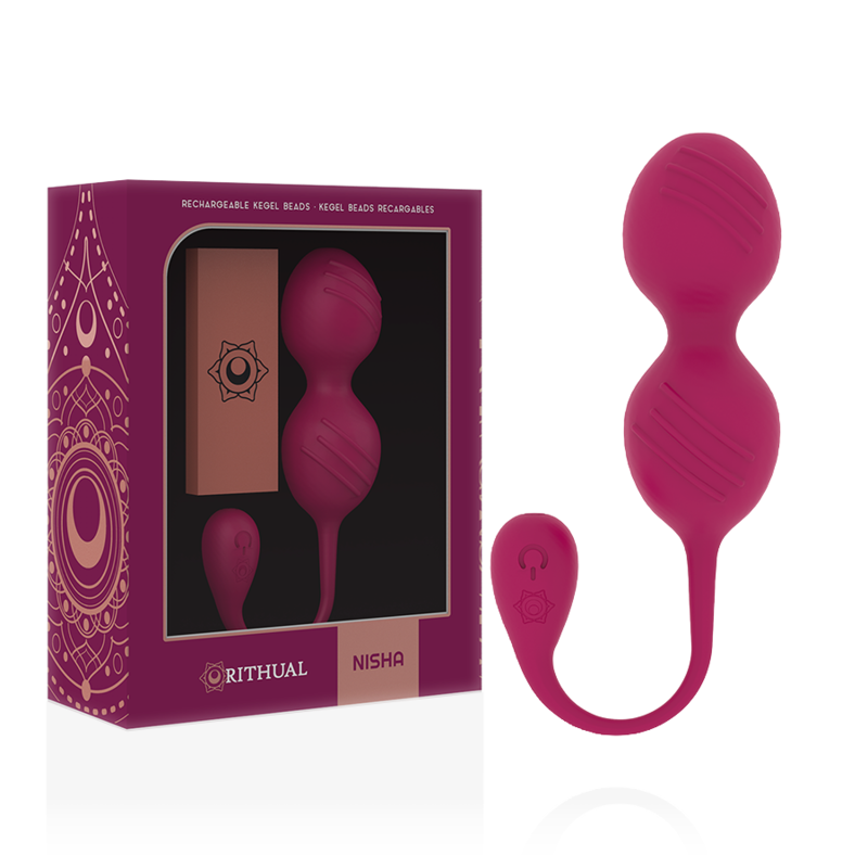 Balles de kegel vibrantes rechargeables nisha orchidée