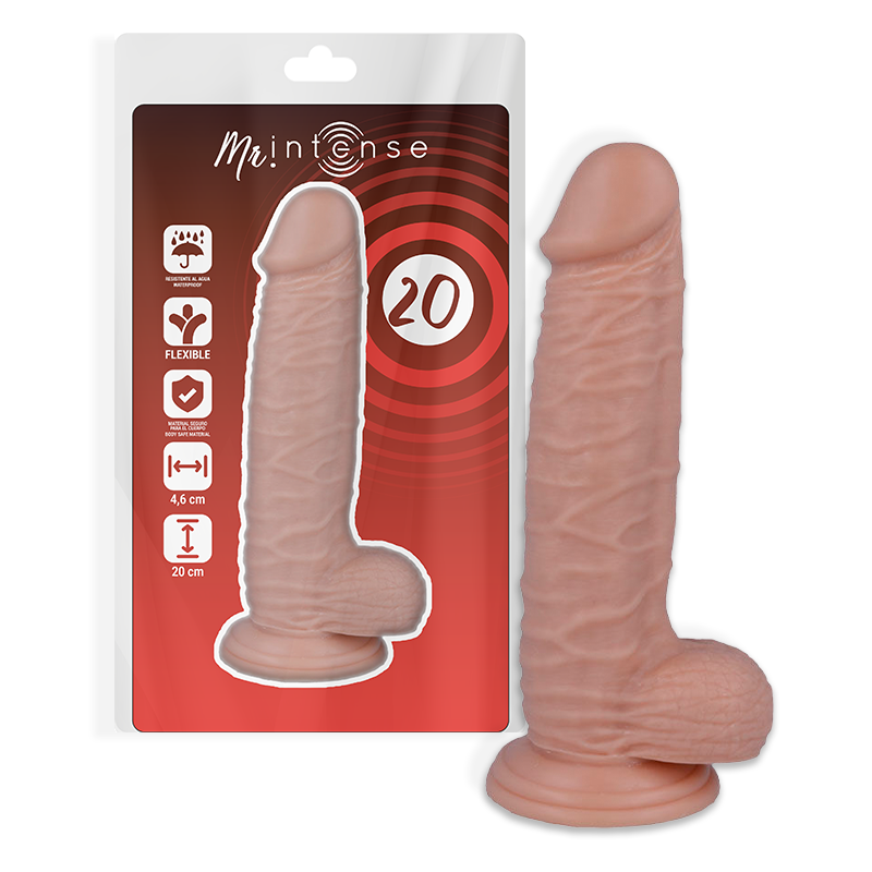 20 pénis réaliste 20 cm -o- 4.6 cm