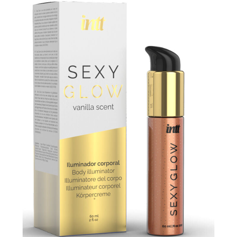 Sexy glow illumination de la peau du corps