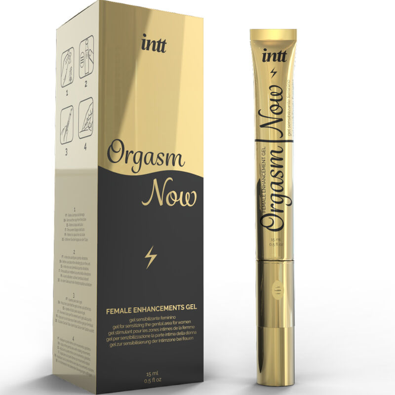 Intense vaginal stimulating gel with vibrating applicator