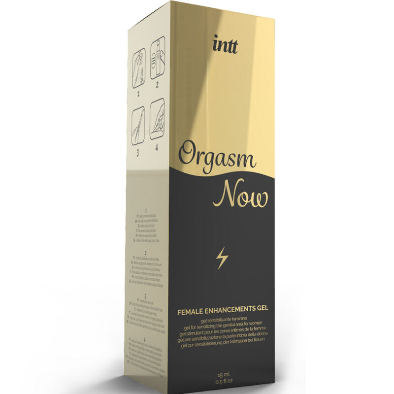 Intense vaginal stimulating gel with vibrating applicator