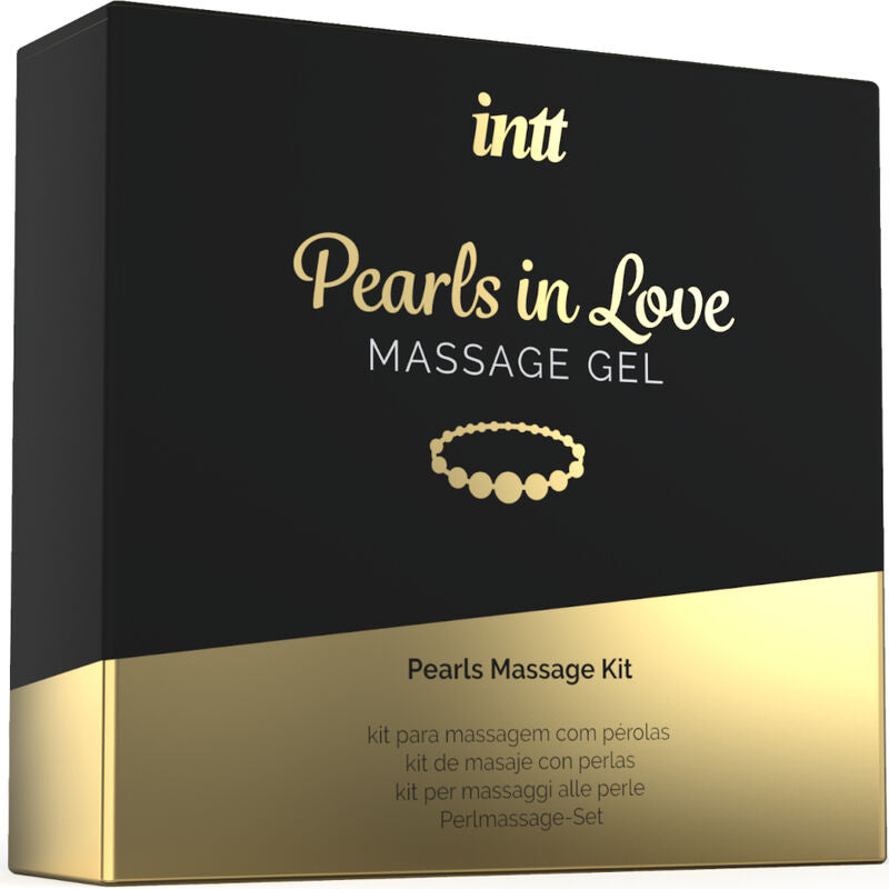 Love pearls with pearl necklace and silicone gel