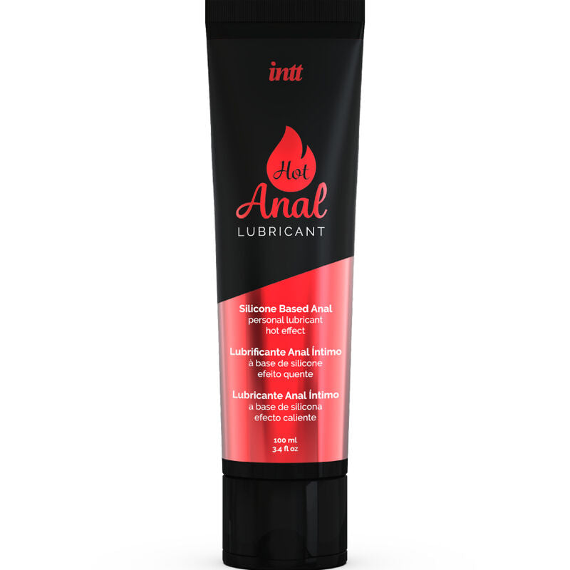 Lubrifiant anal intime à base de silicone avec effet chauffant