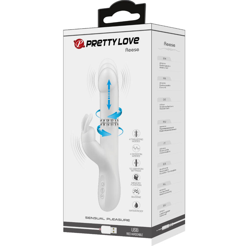 Reese's Silver Rotating Vibrator