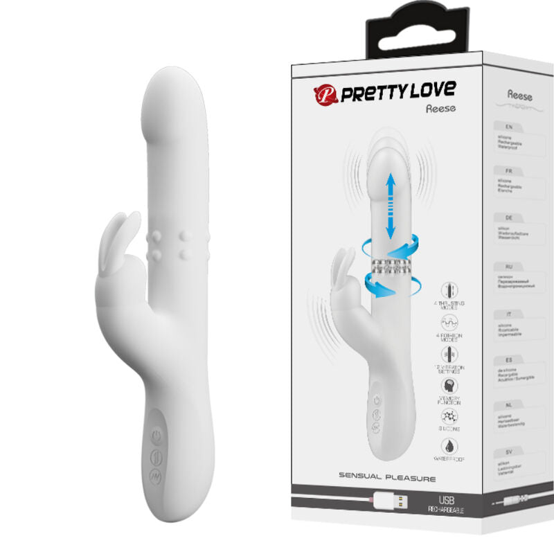 Reese's Silver Rotating Vibrator