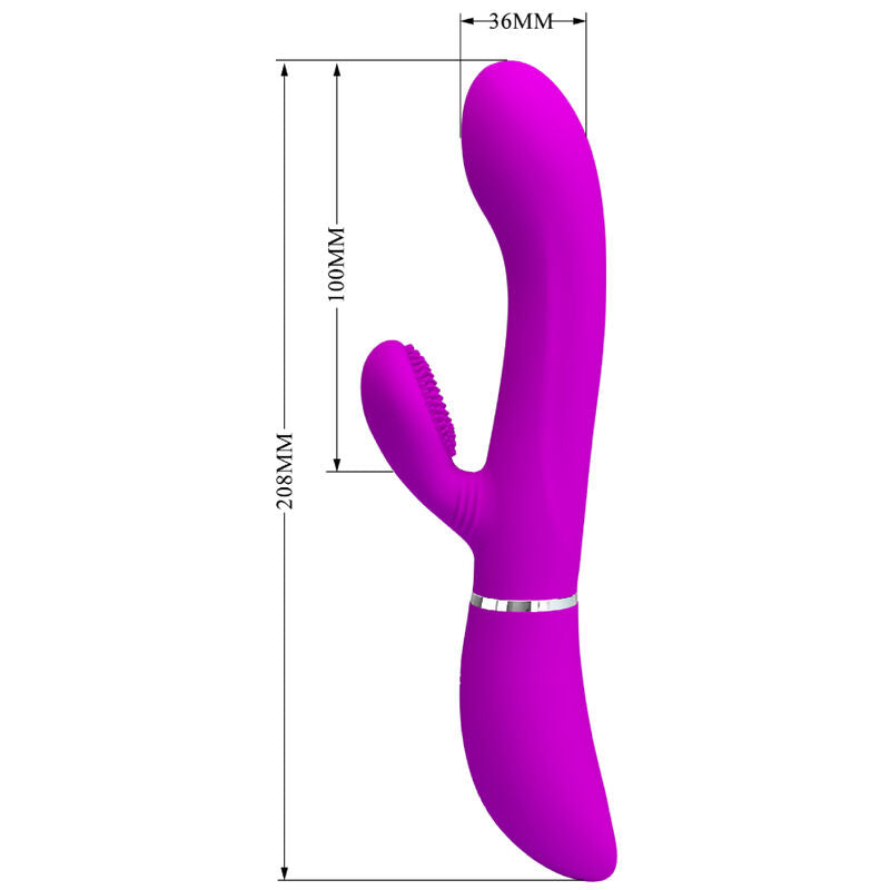 Clitoral stimulating vibrator