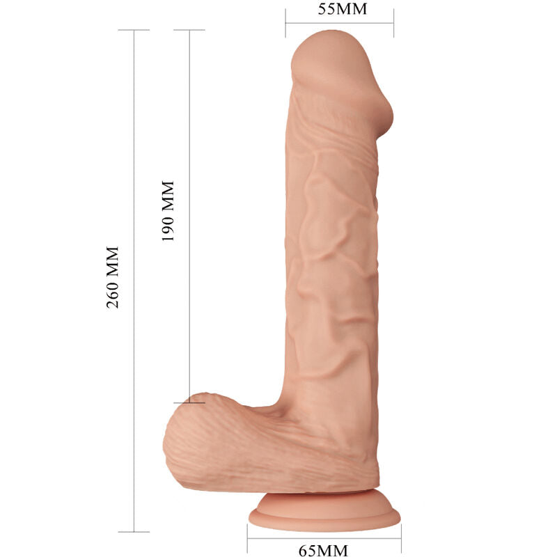 Beautiful meeting bergrisi flexible realistic dildo 26 cm natural