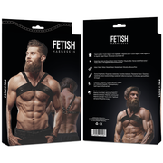 Brigade Men's Eco-Leather Chest Harness
