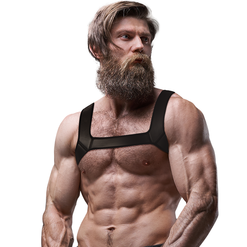 Men's Neoprene Chest Harness Size M