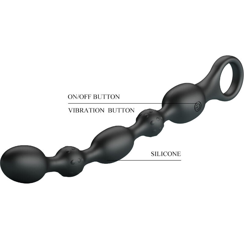 Anal balls van 10 rechargeable silicone vibrations