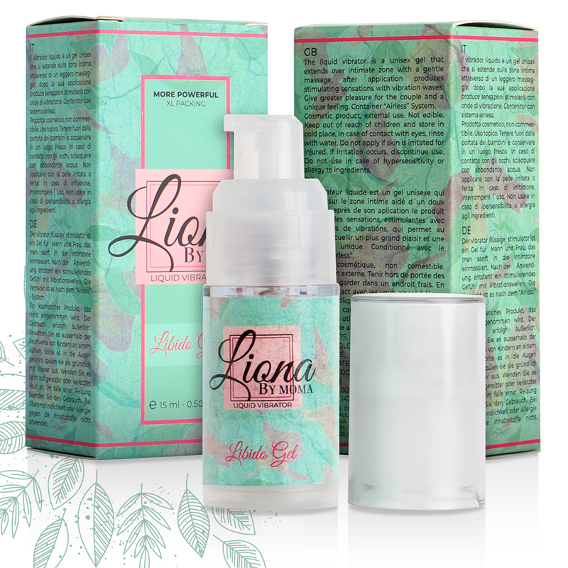 Liquid vibrator libido gel 15 ml