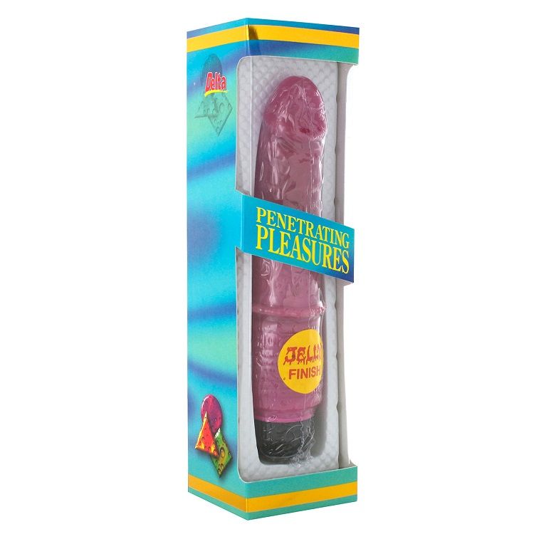 Jelly lilac flexible vibrator